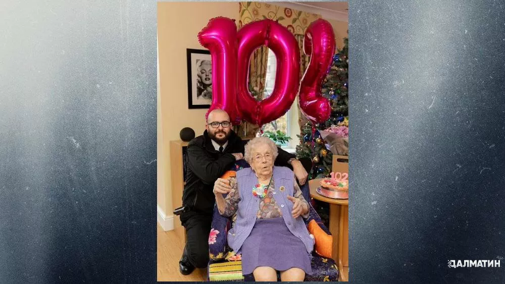 102-летняя женщина заказала на свой день рождения стриптиз и поход в церковь в Великобритании