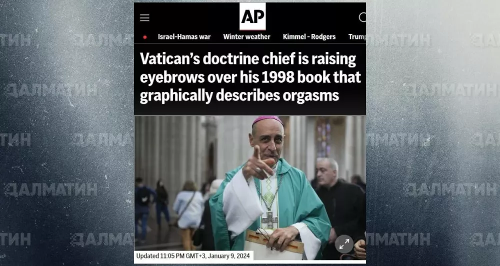 Кардинал Ватикана написал популярную книжку про оргазмы