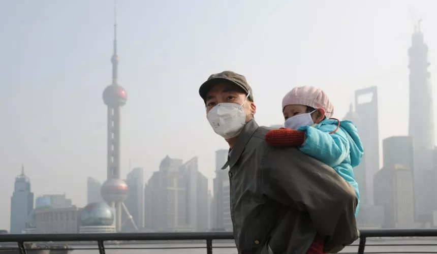 Китай выбрасывает в атмосферу больше CO2, чем весь развитый мир вместе взятый
