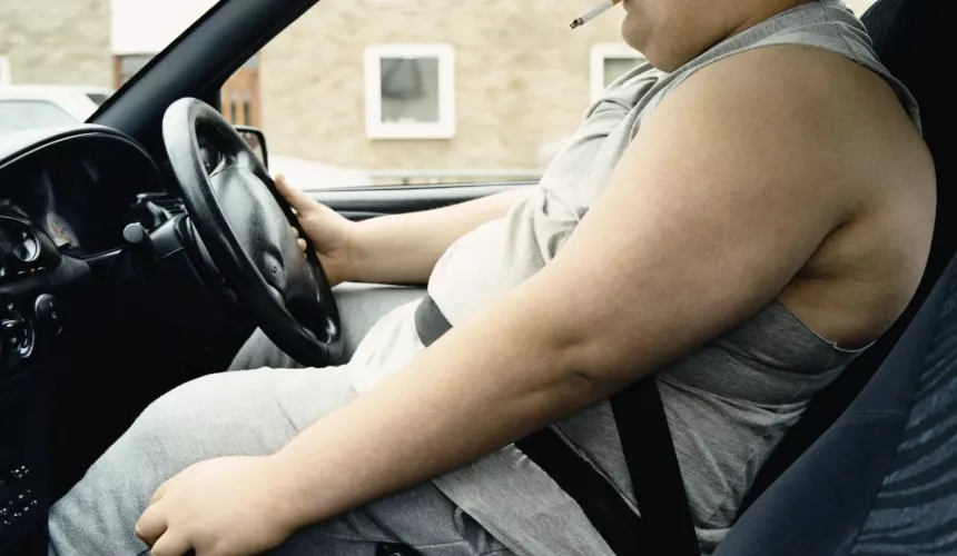 Водители страдающие ожирением чаще попадают в ДТП